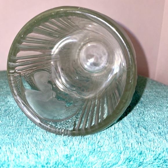 Bohemian Czech Sklo Union Hermanova Hut Art Glass Hand Pressed Vase with Flowers - Picture 11 of 15